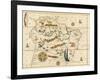 Map of South America from the Spanish Atlas Executed at Messina in 1582 by Joan Martines-null-Framed Giclee Print