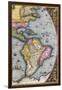 Map of South America, from Theatrum Orbis Terrarum, 1570-Abraham Ortelius-Framed Giclee Print