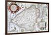 Map of South America, Private Collection, Madrid, Spain-null-Framed Giclee Print