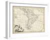 Map of South America-T. Jeffreys-Framed Art Print