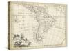 Map of South America-T. Jeffreys-Stretched Canvas