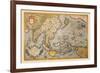 Map of South East Asia-Abraham Ortelius-Framed Premium Giclee Print