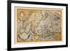 Map of South East Asia-Abraham Ortelius-Framed Premium Giclee Print