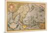 Map of South East Asia-Abraham Ortelius-Mounted Premium Giclee Print