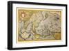 Map of South East Asia-Abraham Ortelius-Framed Art Print