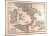 Map of South Italy, 1872-null-Mounted Giclee Print