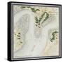 Map of South West-Point, Virginia, from 'Guerre De L'Amerique', 1782-F. Dubourg-Framed Stretched Canvas