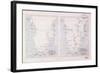 Map of Southern Africa, 1913 - before and after Livingstone-null-Framed Giclee Print