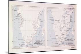 Map of Southern Africa, 1913 - before and after Livingstone-null-Mounted Giclee Print