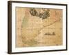 Map of Southern America by Frederick De Wit-null-Framed Giclee Print