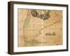 Map of Southern America by Frederick De Wit-null-Framed Giclee Print