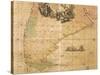 Map of Southern America by Frederick De Wit-null-Stretched Canvas