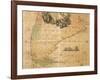 Map of Southern America by Frederick De Wit-null-Framed Giclee Print