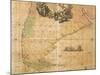 Map of Southern America by Frederick De Wit-null-Mounted Giclee Print