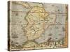 Map of Southern America from Cosmographie by Andre Thevet, 1502-1590-null-Stretched Canvas