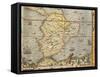 Map of Southern America from Cosmographie by Andre Thevet, 1502-1590-null-Framed Stretched Canvas