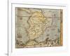 Map of Southern America from Cosmographie by Andre Thevet, 1502-1590-null-Framed Giclee Print