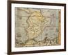 Map of Southern America from Cosmographie by Andre Thevet, 1502-1590-null-Framed Giclee Print