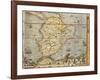 Map of Southern America from Cosmographie by Andre Thevet, 1502-1590-null-Framed Giclee Print