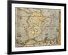 Map of Southern America from Cosmographie by Andre Thevet, 1502-1590-null-Framed Giclee Print