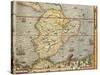 Map of Southern America from Cosmographie by Andre Thevet, 1502-1590-null-Stretched Canvas