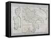 Map of Southern Italy, Corsica, and Sardinia known in Ancient Times as Great Greece or Magnia…-Guillaume Delisle-Framed Stretched Canvas