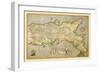 Map of Southern Italy-Abraham Ortelius-Framed Art Print