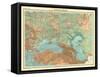 Map of Southern Russia-Unknown-Framed Stretched Canvas