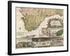 Map of Southern Spain and Andalusia-null-Framed Giclee Print