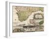 Map of Southern Spain and Andalusia-null-Framed Giclee Print