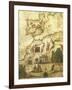 Map of Spain and Morocco Coast, by Diego Homen, from Portolan Chart, 1557-null-Framed Giclee Print