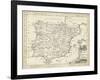 Map of Spain-T. Jeffreys-Framed Art Print