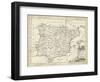 Map of Spain-T. Jeffreys-Framed Art Print