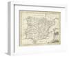 Map of Spain-T. Jeffreys-Framed Art Print