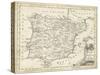 Map of Spain-T. Jeffreys-Stretched Canvas