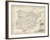 Map of Spain-T. Jeffreys-Framed Art Print