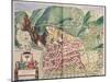 Map of Spoleto from Theatrum Civitatum Et Admirandorum Italiae-Joan Martines-Mounted Giclee Print
