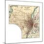 Map of St. Louis (C. 1900), Maps-Encyclopaedia Britannica-Mounted Giclee Print