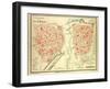 Map of St. Omer and Cambrai, France-null-Framed Giclee Print