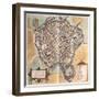 Map of St. Omer from Civitates Orbis Terrarum-null-Framed Giclee Print