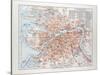 Map of St. Petersburg Russia, 1899-null-Stretched Canvas