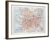 Map of St. Petersburg Russia, 1899-null-Framed Giclee Print