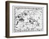 Map of Stellar Constellations, 1775-null-Framed Giclee Print