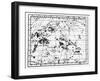 Map of Stellar Constellations, 1775-null-Framed Giclee Print