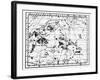 Map of Stellar Constellations, 1775-null-Framed Giclee Print