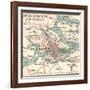 Map of Stockholm (C. 1900), Maps-Encyclopaedia Britannica-Framed Art Print