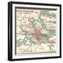 Map of Stockholm (C. 1900), Maps-Encyclopaedia Britannica-Framed Art Print