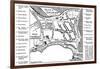 Map of Stratford-Upon-Avon, Warwickshire, 1759-Edward Hull-Framed Giclee Print