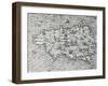 Map of Sumatra, Engraving-Andre Thevet-Framed Giclee Print