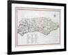 Map of Sussex, 26th March 1805-John Cary-Framed Giclee Print